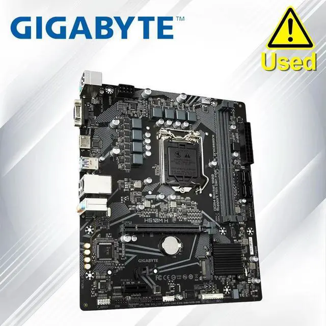 Main image of LGA 1200 H510M-H H510 Motherboard PCI-E 4.0 2 DDR4 64GB 4 SATA III Micro ATX Motherboard