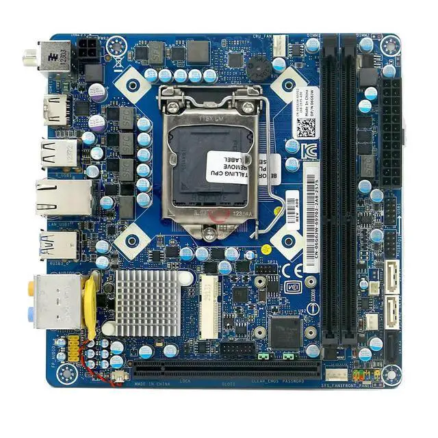 Alt view image 3 of 3 - X51 R1 1155 MINI 6G6JW 06G6JW MS-7704 Desktop Mainboard