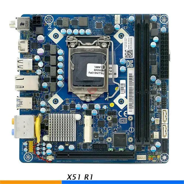 Alt view image 2 of 3 - X51 R1 1155 MINI 6G6JW 06G6JW MS-7704 Desktop Mainboard