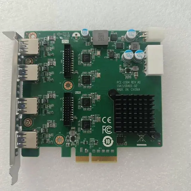 Alt view image 2 of 3 - PCE-USB4 REV.A1 USB 3.0 Expansion Card -