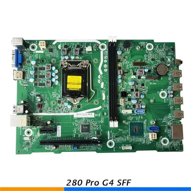 Alt view image 2 of 3 - 280 Pro G4 SFF Desktop Motherboard DDR4 4GB H370 L69522-601 L77066-601 TPC-F125-SF