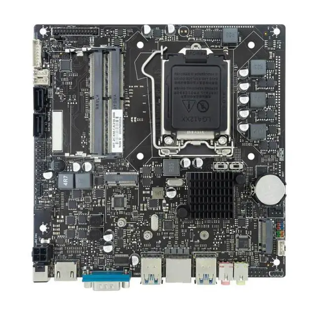 Alt view image 3 of 3 - All-in-One Motherboard For JW B460i Mini Host Thin ITX