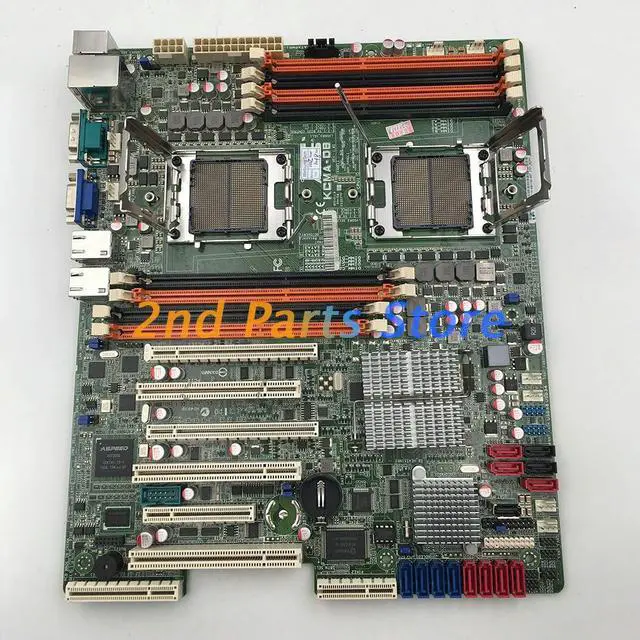 Alt view image 2 of 3 - Server Motherboard KCMA-D8 Socket C32 With 4200 Series CPU Test Before Shipment Hot