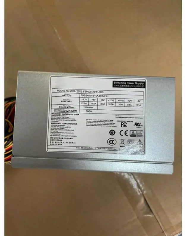 Alt view image 2 of 3 - For FSP FSP500-70PFL(SK) Power Supply 100-240V 500W
