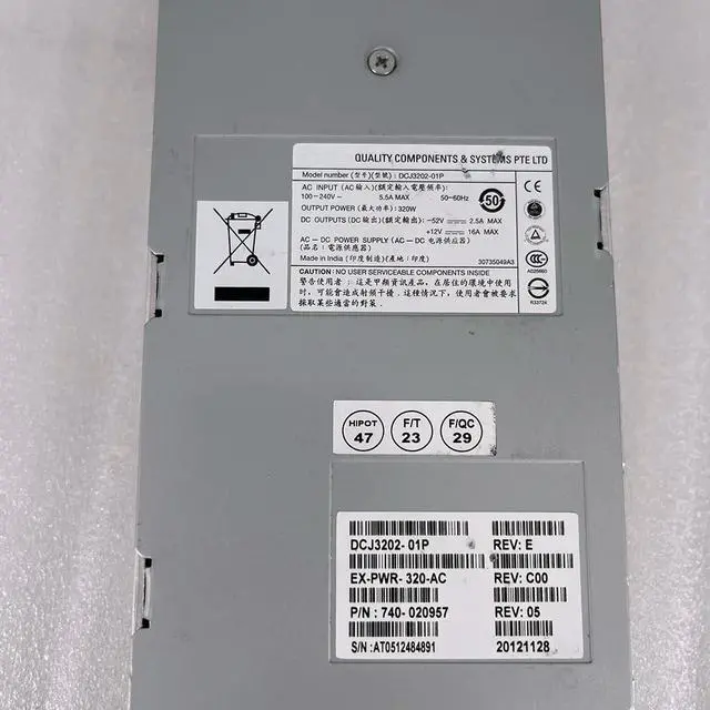 Alt view image 3 of 3 - DCJ3202-01P EX-PWR-320-AC 320W