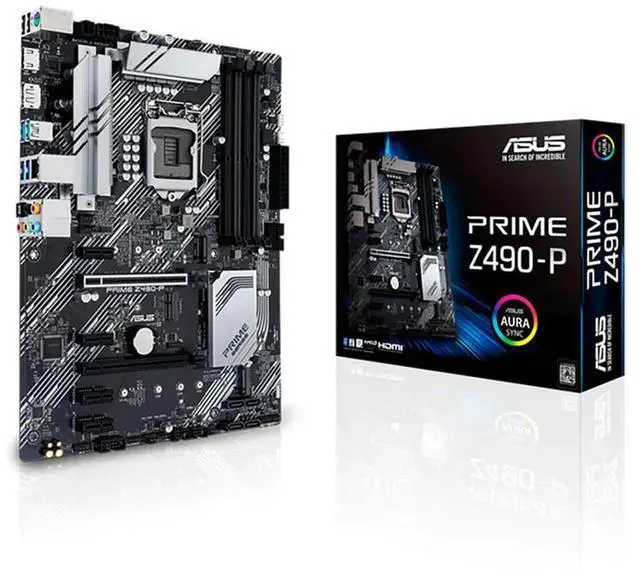 Main image of LGA 1200 Z490 Motherboard PRIME Z490-P Motherboard 128GB DDR4 PCI-E 3.0 M.2 USB3.2 ATX For tenth gen cpus