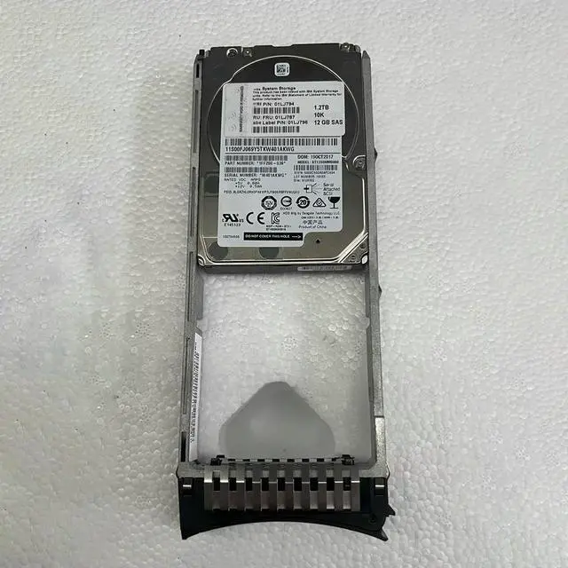 Alt view image 3 of 3 - 1.2T 10K 12G SAS 01LJ794 01LJ796 01LJ787 2.5-inch -