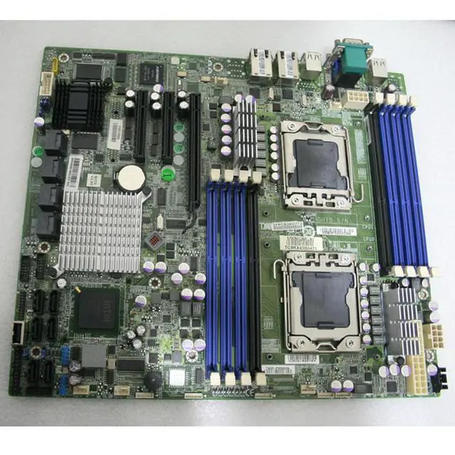 Alt view image 2 of 3 - X58 Two-Way Server Motherboard For TYAN S7004 S7004G2NR-LE-B LGA 1366 Support X5677 X5680 ATX 95%