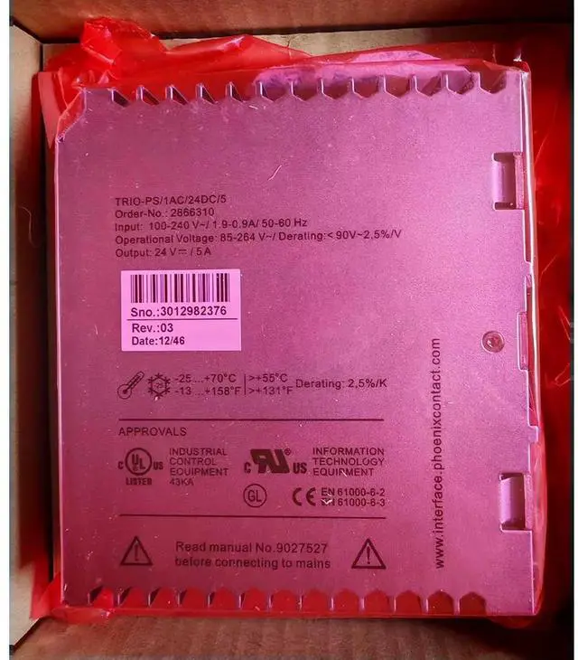 Main image of 2866310 Power Supply Unit - TRIO-PS/1AC/24DC/ 5