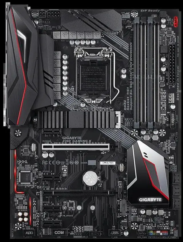 Main image of For Z390 GAMING X Motherboard LGA1200 Z390 DDR4 M.2 ATX support Core i3-9100 i9-9900 i5-9400F i7-8700T cpu