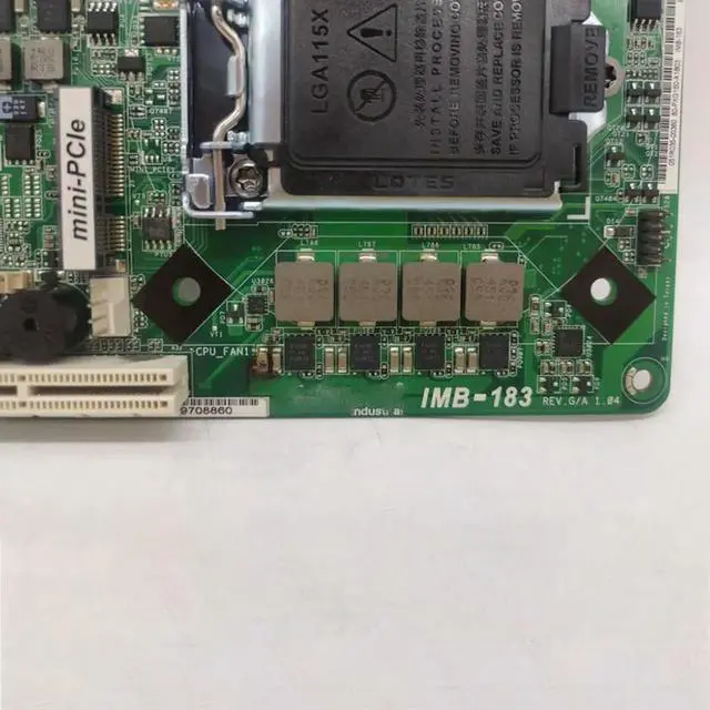 Main image of Desktop Motherboard For IMB-183 ITX 17x17cm 1150 H81