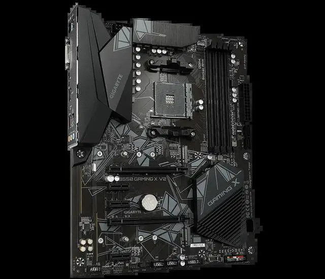 Alt view image 3 of 3 - FOR B550 GAMING X V2 motherboard For B550 AM4 ram ddr4 compatible Ryzen 7 5800X3D 5 5600X/5500 7 5700X CPU M.2 ATX