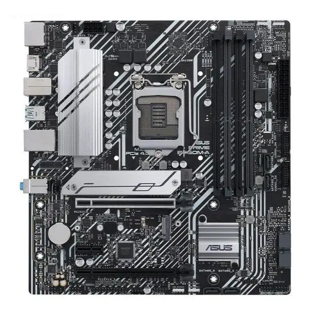 Alt view image 2 of 3 - motherboard PRIME B560M-A LGA1200 supports PCIe 4.0, dual M.2 slots, 8 power supply modules