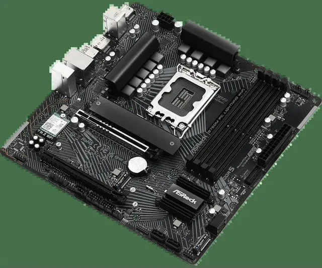 Alt view image 3 of 3 - B760M PG LIGHTNING Motherboard B760 LGA1700 DDR5 256GB support 14900 14490 13700 13400 12900 cpu