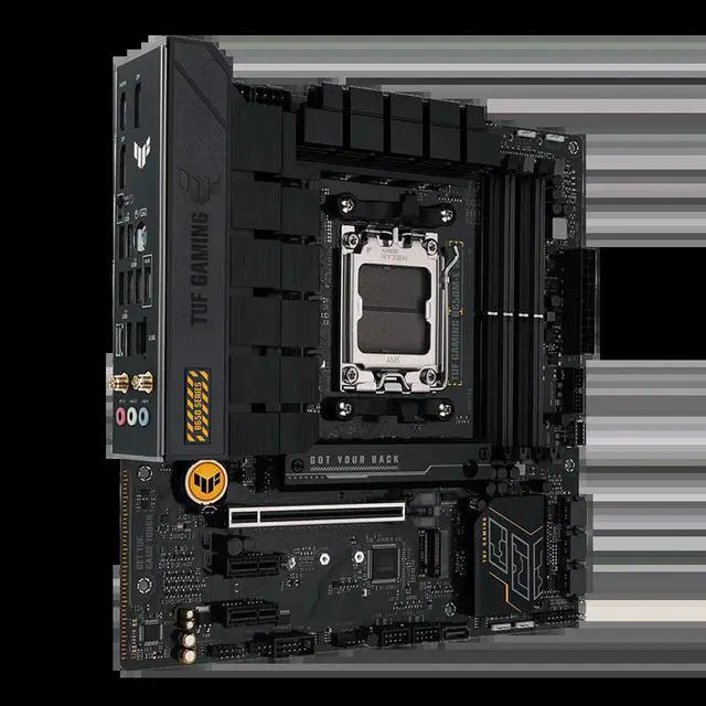 Alt view image 3 of 3 - TUF GAMING B650M-E B650 Slot AM5 Micro ATX Motherboard