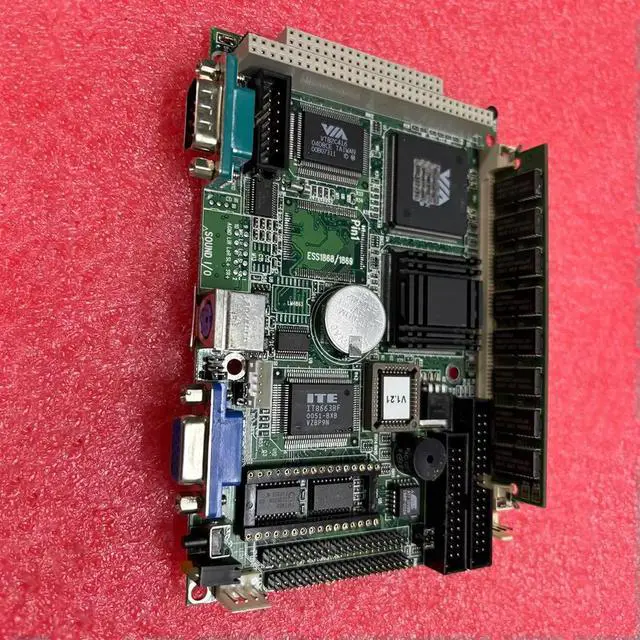 Alt view image 3 of 3 - 3.5-inch Single-board Computer Motherboard PCM-4825 Rev. A1