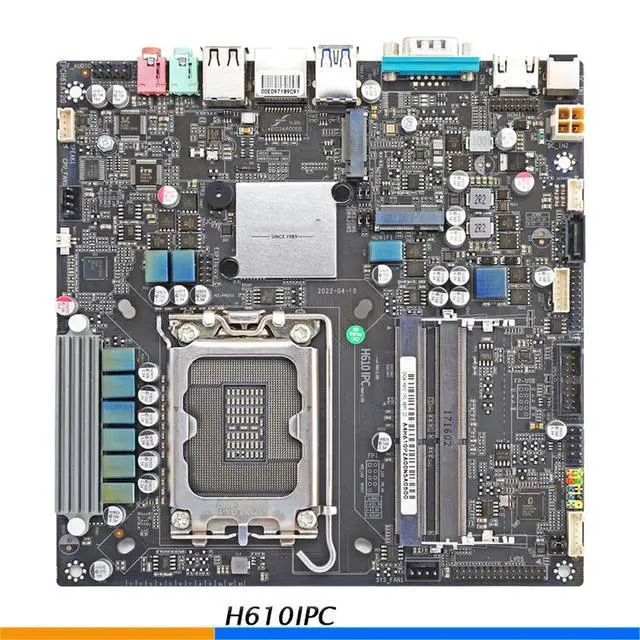 Alt view image 2 of 3 - All-in-One Motherboard For Onda H610IPC 17*17 H610 LGA1700 64GB Thin ITX