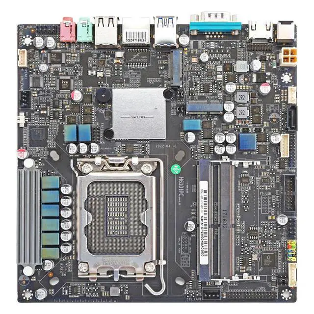 Alt view image 3 of 3 - All-in-One Motherboard For Onda H610IPC 17*17 H610 LGA1700 64GB Thin ITX