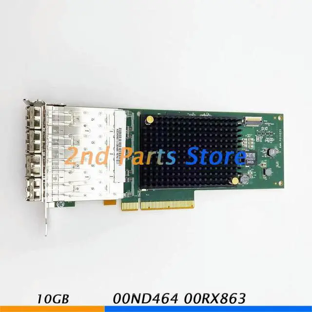 Alt view image 3 of 3 - EN15 EN16 2CE3 00ND464 00RX863 4 10GB Server Optical Network Card