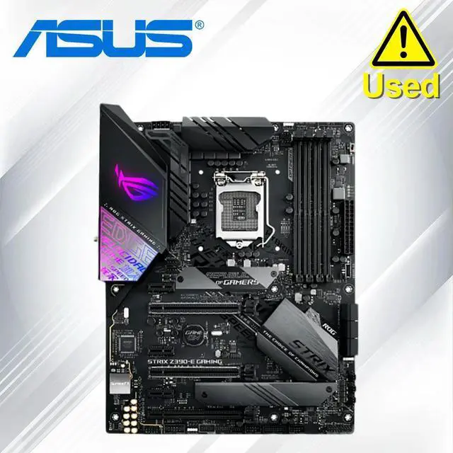 Main image of ROG Strix Z390-E Gaming LGA 1151 (300 Series) Z390 SATA 6Gb/s ATX Motherboard