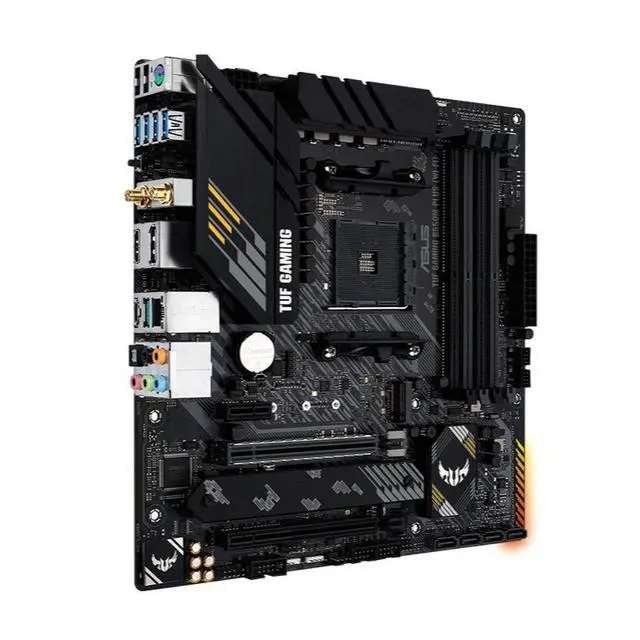 Alt view image 3 of 3 - TUF GAMING B550M PLUS (WI-FI) Micro-ATX B550M Motherboard DDR4 4600(OC) MHz 128G AM4 Support Ryzen CPU