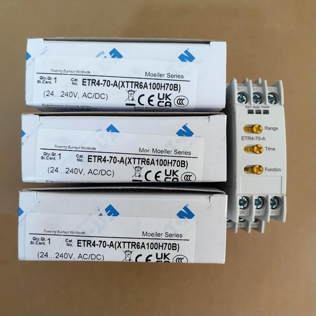 Main image of 1 PCS Electronic Time Relay ETR4-70-A 24 - 240V AC/DC.