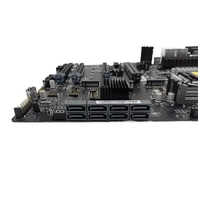 Alt view image 3 of 3 - W480 motherboard W480/SYS W480 LGA 1200 DDR4-2933 ECC Dual M.2 support i3-1030 10325 10400F 11400 11700 11900K ATX