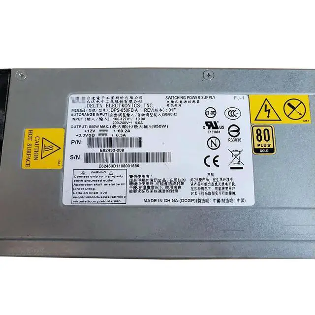 Alt view image 3 of 3 - R680 G7 DPS-850FB B A 36001917 850W