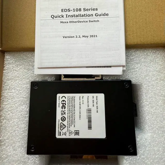 Main image of EDS-108 8-Port Industrial Switch