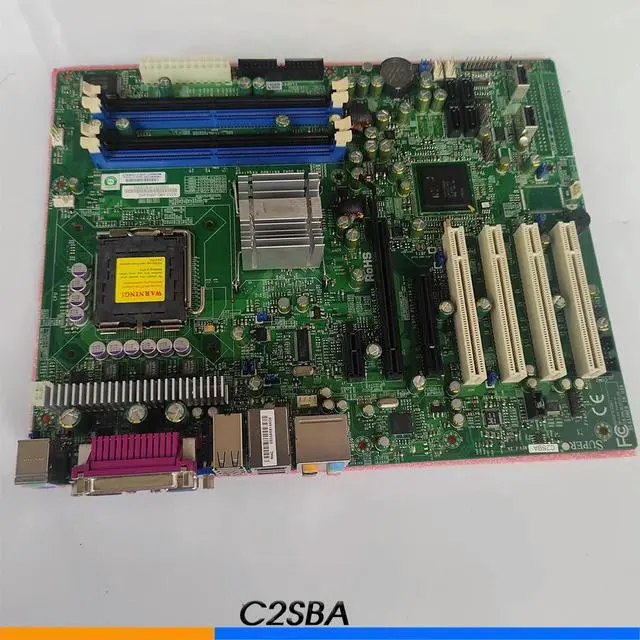 Alt view image 3 of 3 - For LGA775 Server Motherboard REV:1.2 G33T-SM2 C2SBA