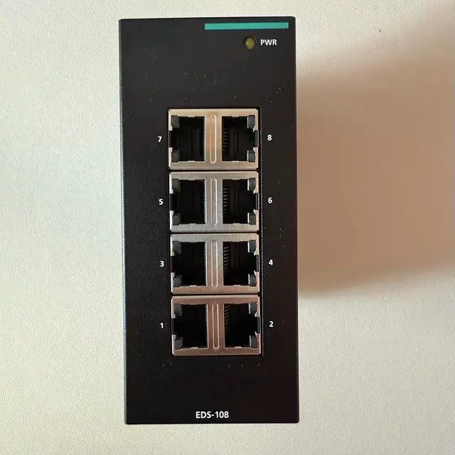 Alt view image 2 of 3 - EDS-108 8-Port Industrial Switch