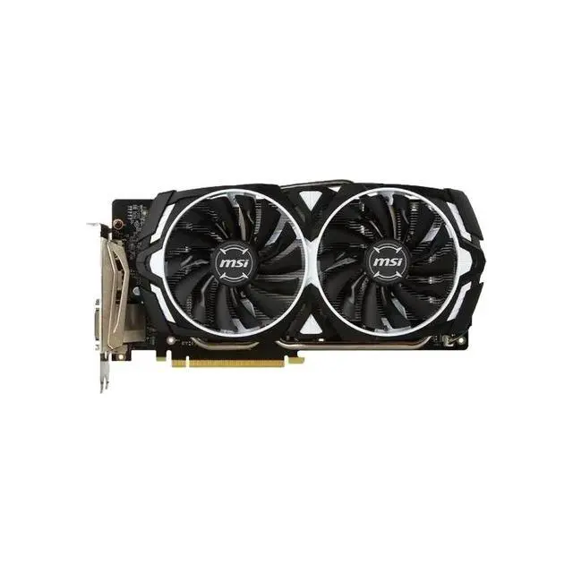 Alt view image 3 of 3 - GAMING GeForce GTX 1060 3GB GDRR5 192-bit HDCP Support DirectX 12 Dual Fan VR Ready OC Graphics Card (GTX 1060 ARMOR 3G OC)