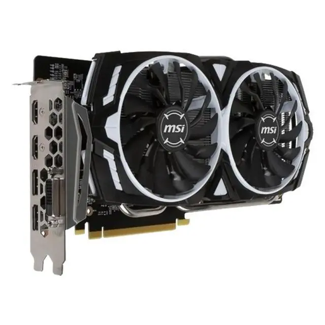 Alt view image 2 of 3 - GAMING GeForce GTX 1060 3GB GDRR5 192-bit HDCP Support DirectX 12 Dual Fan VR Ready OC Graphics Card (GTX 1060 ARMOR 3G OC)