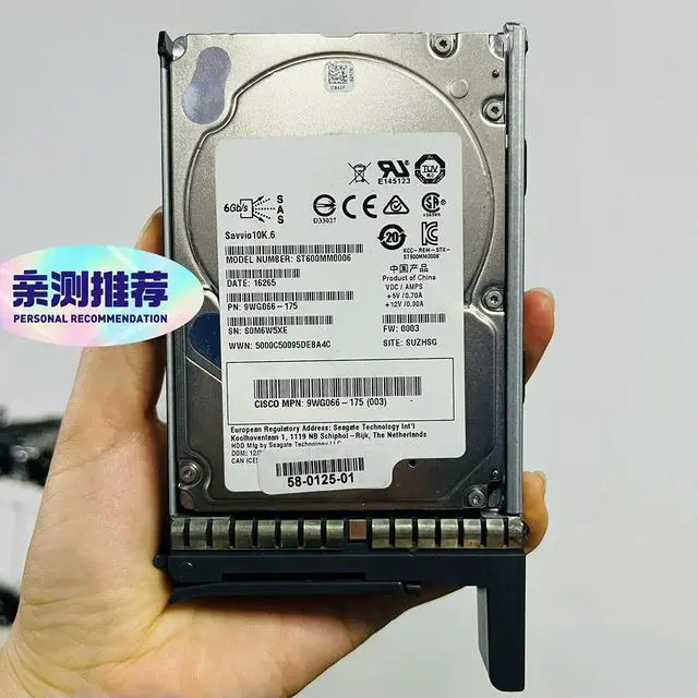 Alt view image 2 of 3 - CCS-HDD 58-0125-01 9WG066-175 600G 10K SAS 2.5