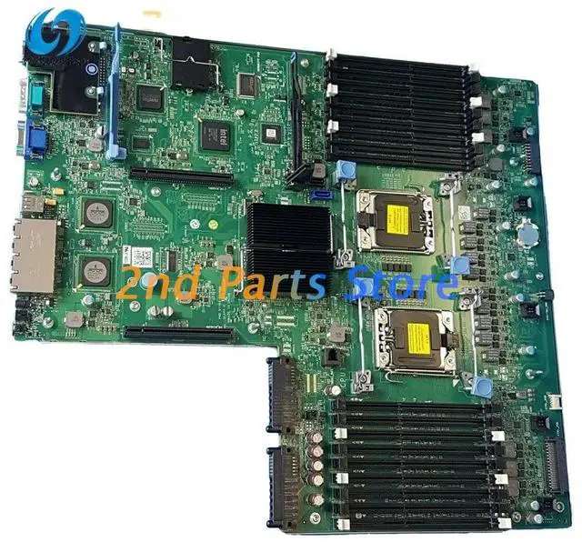 Alt view image 3 of 3 - Server Motherboard PowerEdge R710 XDX06 0NH4P N4YV2 Built-in Idrac Port Good Hot
