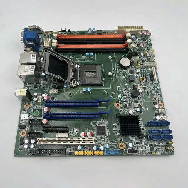Alt view image 3 of 3 - For Advantech Industrial Motherboard DDR3 32GB LGA 1150 E3 V3 Micro ATX PCIe x16 ASMB-584 ASMB-584G2 ASMB-584G2-00A1E