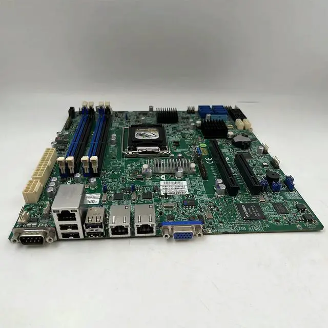 Main image of X10SL7-F LGA1150 C222 E3-12xx V3/V4 DDR3 ECC M-ATX 8*Sas