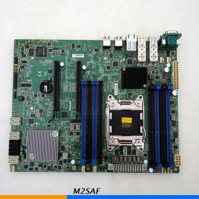 Alt view image 2 of 3 - One Way Server Motherboard For MS-S1361 M2SAF VER:2.0 2011 DDR4 Fully Tested Good