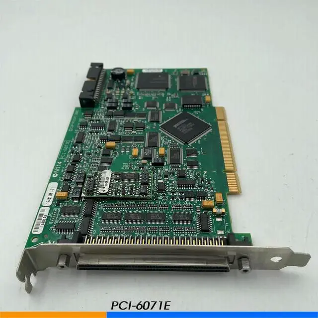 Alt view image 2 of 3 - PCI-6071E PCI-6071 For NI 12-bit 64 Analog Input multi-function Acquisition Card
