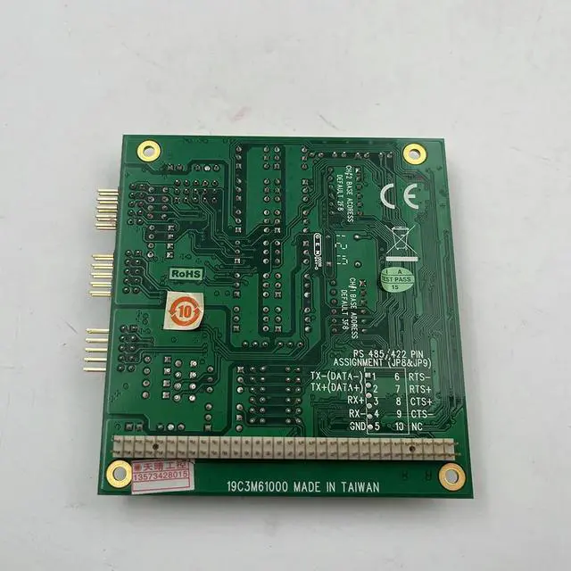 Alt view image 3 of 3 - PCM-3610 Industrial Control Motherboard B1 01-2 Version