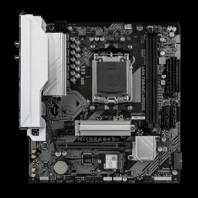 Alt view image 2 of 3 - B650M Gaming Plus AM5 LGA 1718 B650 M-ATX, DDR5, PCIe 4.0 M.2, USB 3.2 Gen 1 Type-C, Motherboard