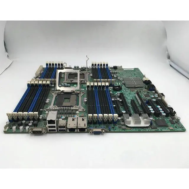 Alt view image 2 of 3 - Workstation Motherboard For X79 6 Card Slots X9DRE-TF+