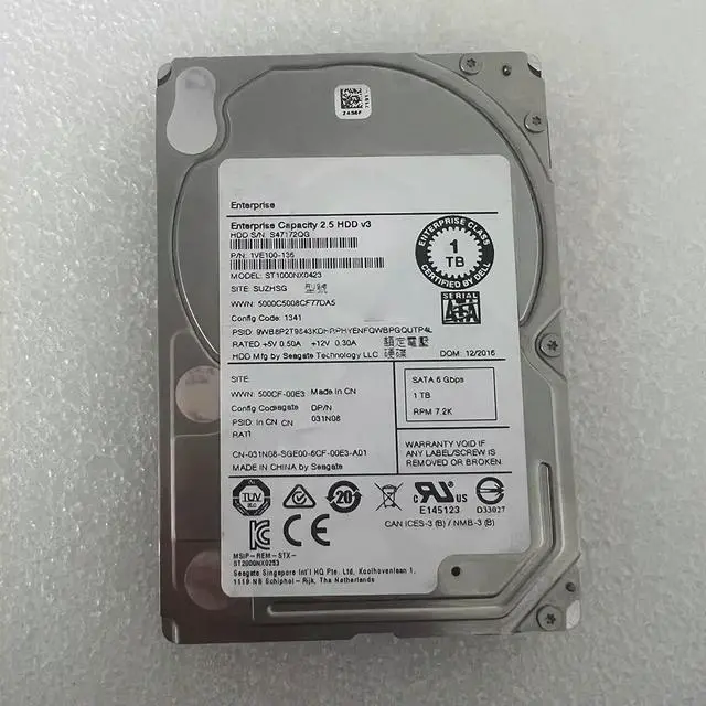 Alt view image 2 of 3 - ST1000NX0423 1T SATA 6G 2.5-inch -