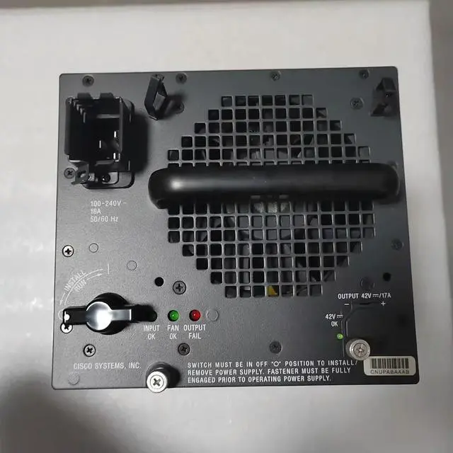 Alt view image 3 of 3 - 100% test for power supply for WS-CAC-3000W 6500E 341-0077-05 AA23200 Work Good Hot