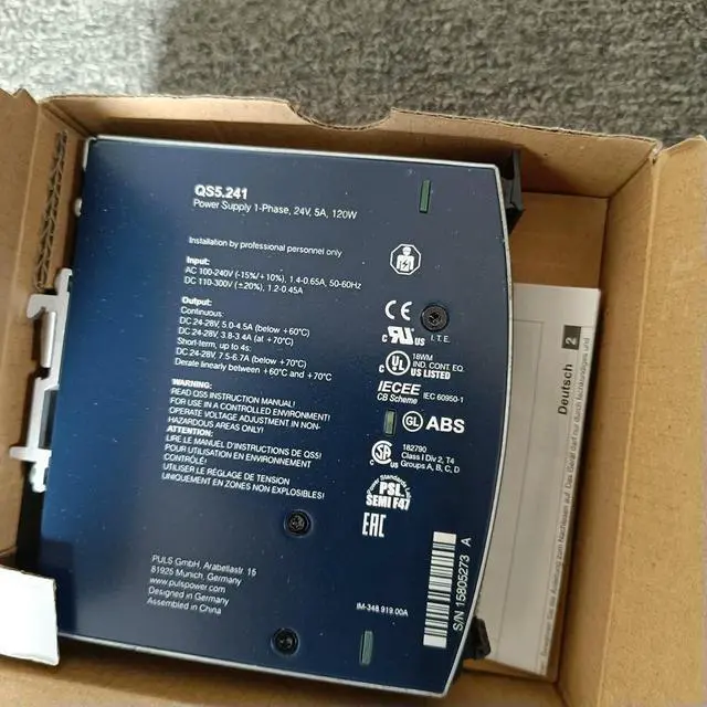 Main image of 1 PCS QS5.241AC 100240V 4763Hz 24V 120W