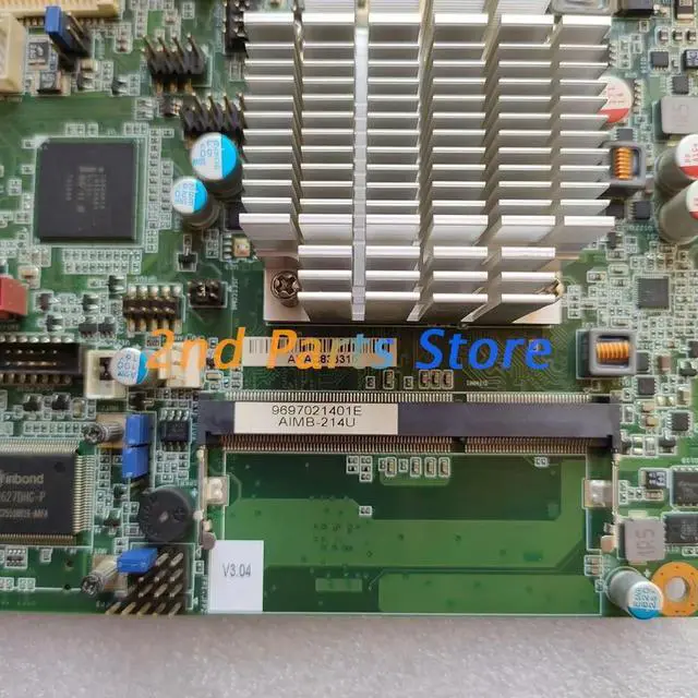 Alt view image 3 of 3 - AIMB-214 AIMB-214U REV A1 Industrial Control Motherboard