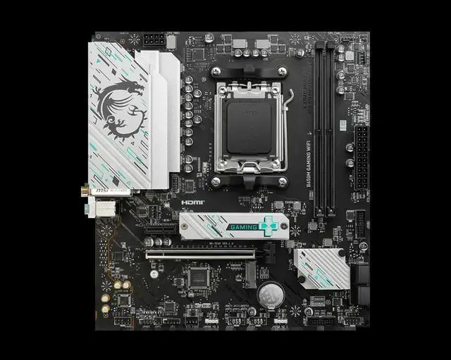 Alt view image 2 of 3 - B650M GAMING Motherboard Socket AM5 B650 Motherboards Support Ryzen 9 7900X 8700G 7500 8500 7950 cpu DDR5 128GB