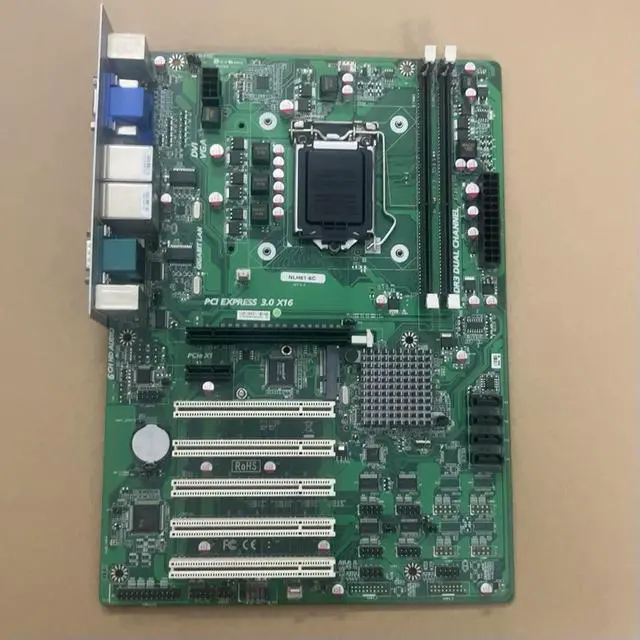 Main image of Industrial Computer Motherboard Dual Network Ports 5*PCI NLH61-6C REV: 2.0