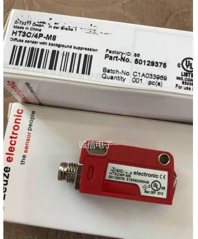 Main image of For LEUZE HT3C/4P-M8 50129375 Sensor With Background Suppression