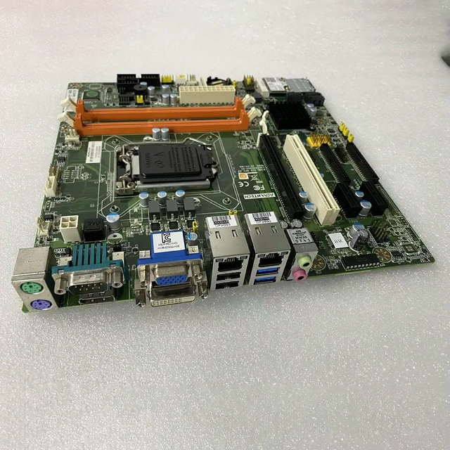 Alt view image 2 of 3 - AIMB-501 AIMB-501GRG REV.A1 1155 DDR3 14*USB -